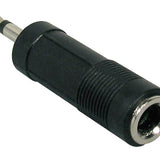 Boston - AT-100 - Adaptor, 6,3mm Jack Female Mono, 3,5mm Jack Male Mono