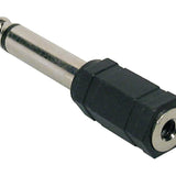 Boston - AT-155 - Adaptor, 3,5mm Jack Female Mono, 6,3mm Jack Male Mono