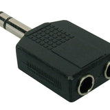 Boston - AT-170 - Adaptor, 2 X 6,3 Jack Female Stereo, 6,3mm Jack Male Stereo