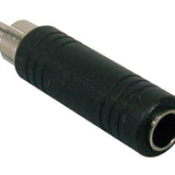 Boston - AT-180 - Adaptor, 6,3mm Jack Female Mono, Rca Male