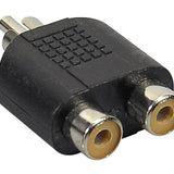 Boston - AT-230 - Adaptor, 2x Rca Female, Rca Male