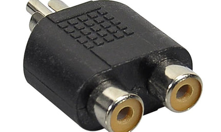 adaptor, 2x RCA female, RCA male