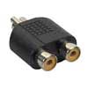 adaptor, 2x RCA female, RCA male