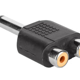 Boston - AT-240 - Adaptor, 2 X Rca Female, 6,3mm Jack Mono