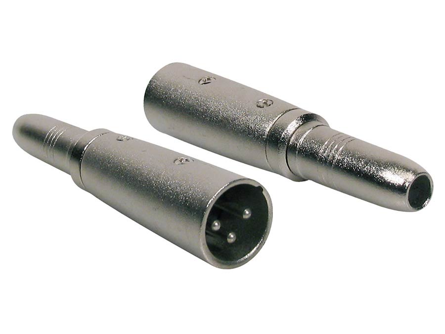 Boston - AT-320 - Adaptor, Xlr Male Metal, 6,3mm Jack Female Mono