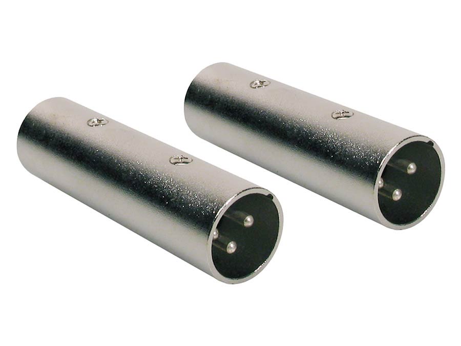 Boston - AT-330 - Adaptor, Xlr Male Metal, Xlr Male
