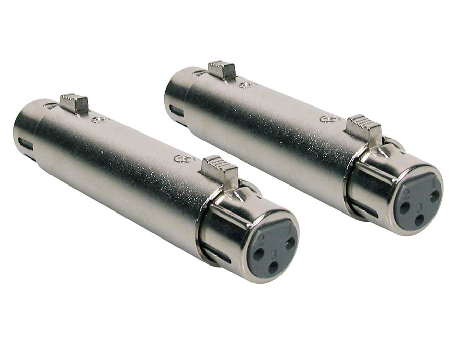 adaptor, XLR female metal, XLR female