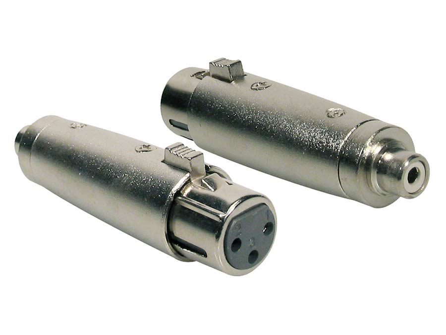 Boston - AT-520 - Adaptor, Xlr Female Metal, Rca Female