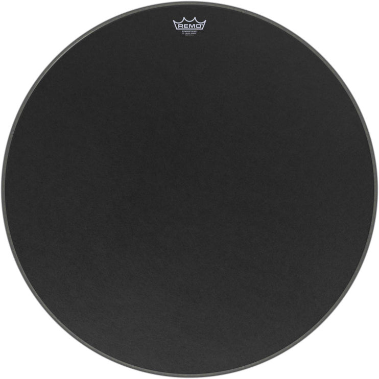 Remo - P3-1828-ES - 28" Powerstroke 3 Black Suede Bass Drum Head