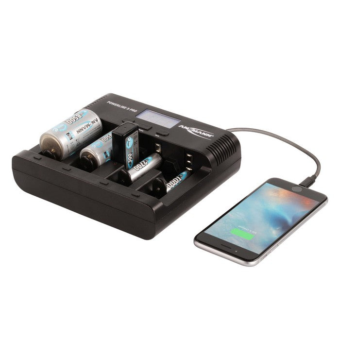 Ansmann Powerline 5 Pro – batterijlader