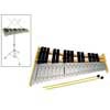 glockenspiel, 32 notes, F-C, with stand