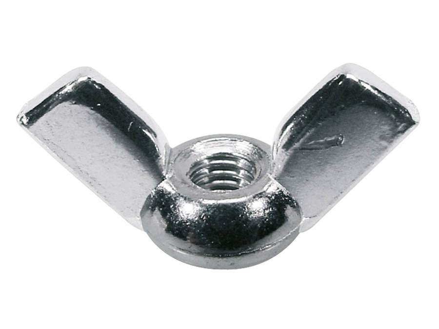 cymbal stand wing nuts, 6-pack, 6 mm.