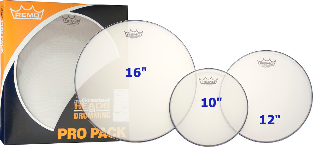 Remo - PP-2262-SN - Tom pack (10", 12", 16" Silentstroke)