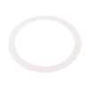 overtone control ring set for drums, transparent, 6 rings, 18"