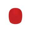 windscreen balltype, standard, 5 pcs,height 68, diameter 35/65, red