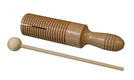 tubular woodblock, wood, I-model, with beater