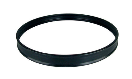 bass drum hoop, black, 18"