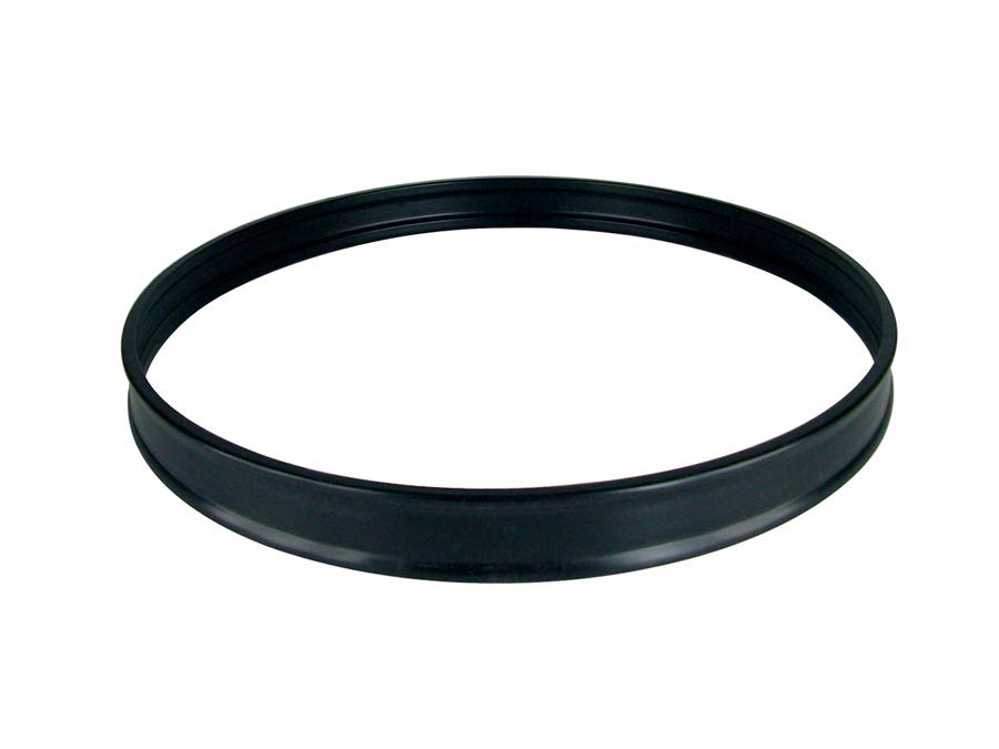 bass drum hoop, black, 20"