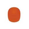 windscreen balltype, standard, 5 pcs,height 68, diameter 35/65, orange