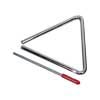 professional triangle, chrome plated, with beater, diameter: 9 mm., 4"