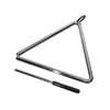 professional triangle, chrome plated, with beater, diameter: 12 mm., 8"