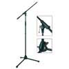 microphone stand with boom max height 165cm,  black