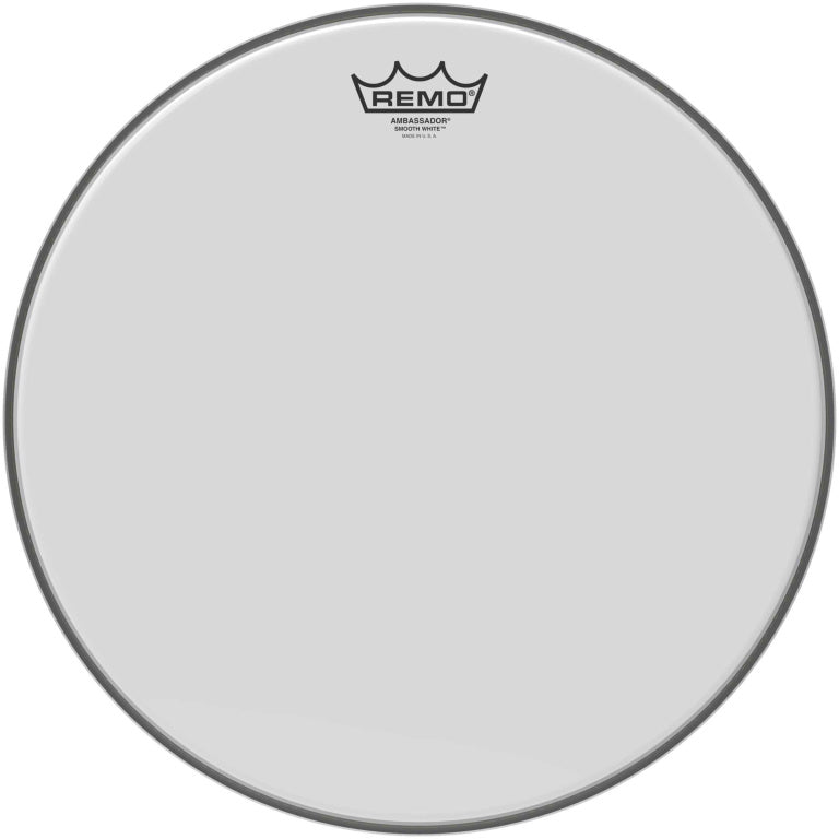 Remo - BA-0215-00 - 15" Ambassador Smooth White tom/ Snare/ Floortom head