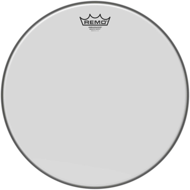 Remo - BA-0215-00 - 15" Ambassador Smooth White tom/ Snare/ Floortom head