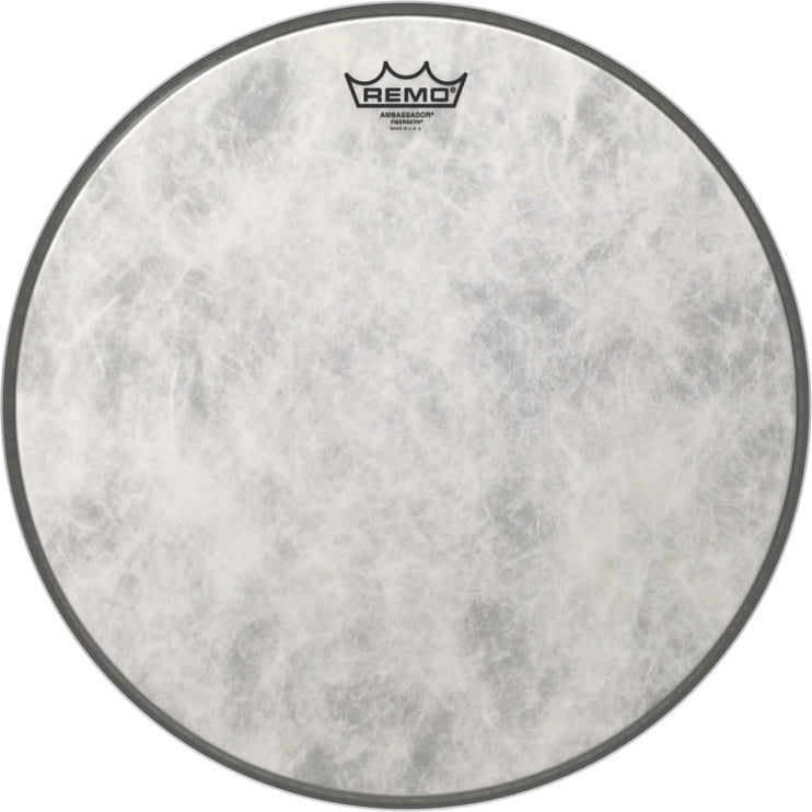 Remo - FA-1516-00 - 16" Fiberskyn 3 Ambassador bass drum head