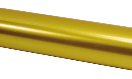 shaker, tube model, gold finish aluminum