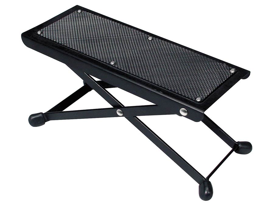 Boston - BFS-020 - Footstool, Adjustable, Metal, Black