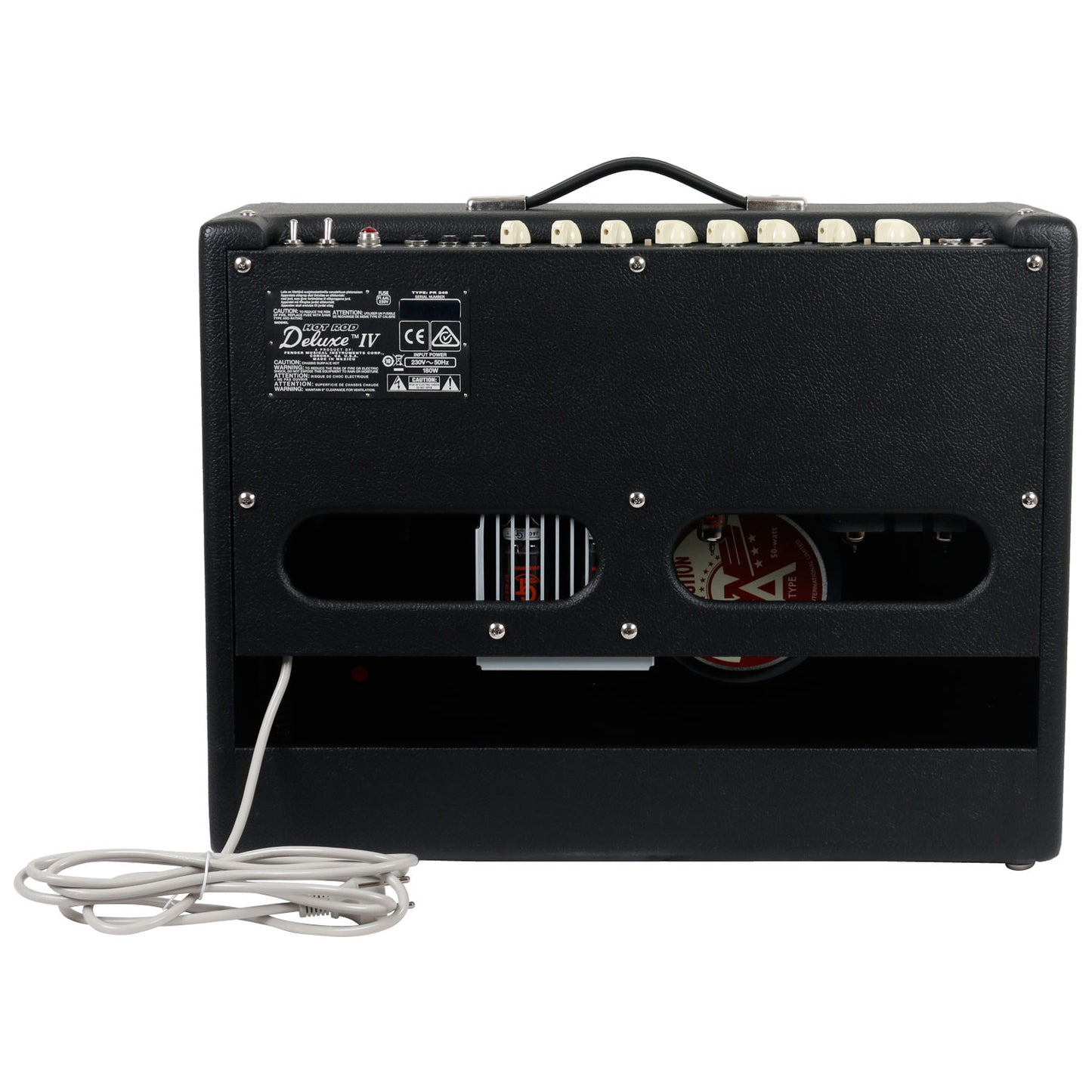 Fender Hot Rod Deluxe IV Black 40W 1x12 tube amplifier 