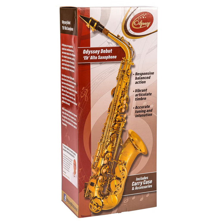 Odyssey Alto Saxophone OAS130 Debut Eb with case