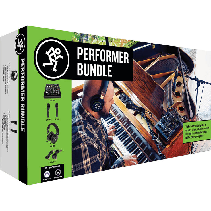 MACKIE Performer Bundle voor Live en Opname Sessies