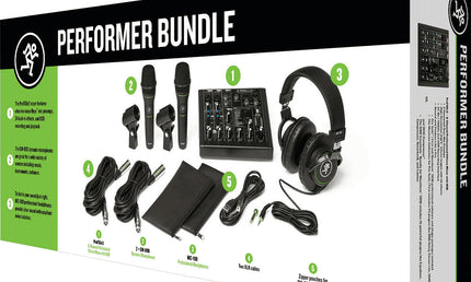 MACKIE Performer Bundle voor Live en Opname Sessies