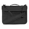 sheet music bag, with recorder pocket, black