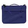 sheet music bag, with recorder pocket, dark blue