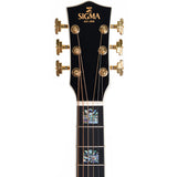 Sigma Guitars GJR-SG300 SG Series elektrisch-akoestische westerngitaar met softcase