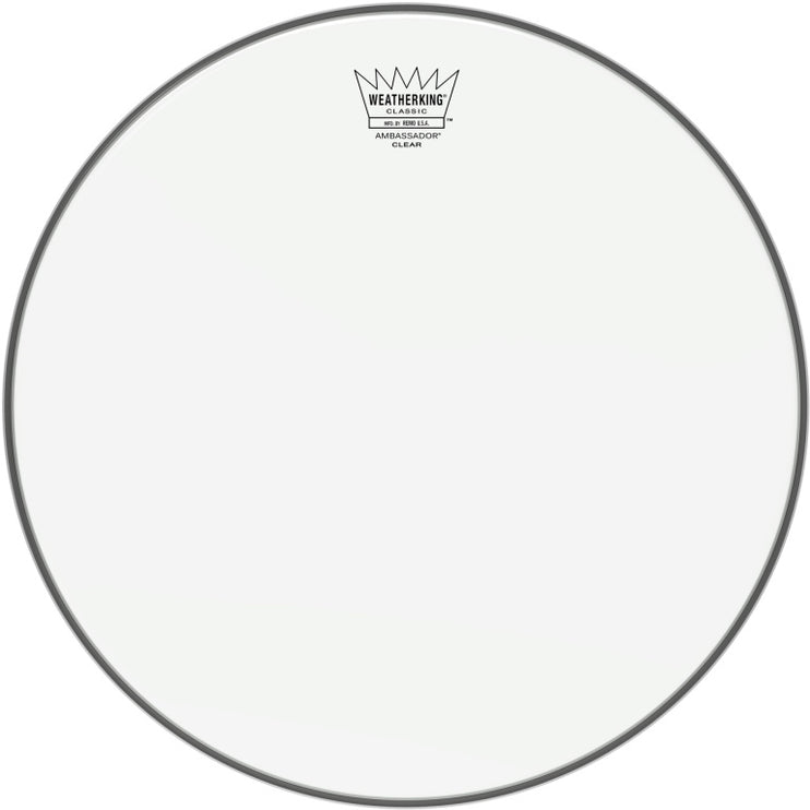Remo - CL-0314-BA - 14" Ambassador clear batter for vintage and custom drums (Classic Fit)