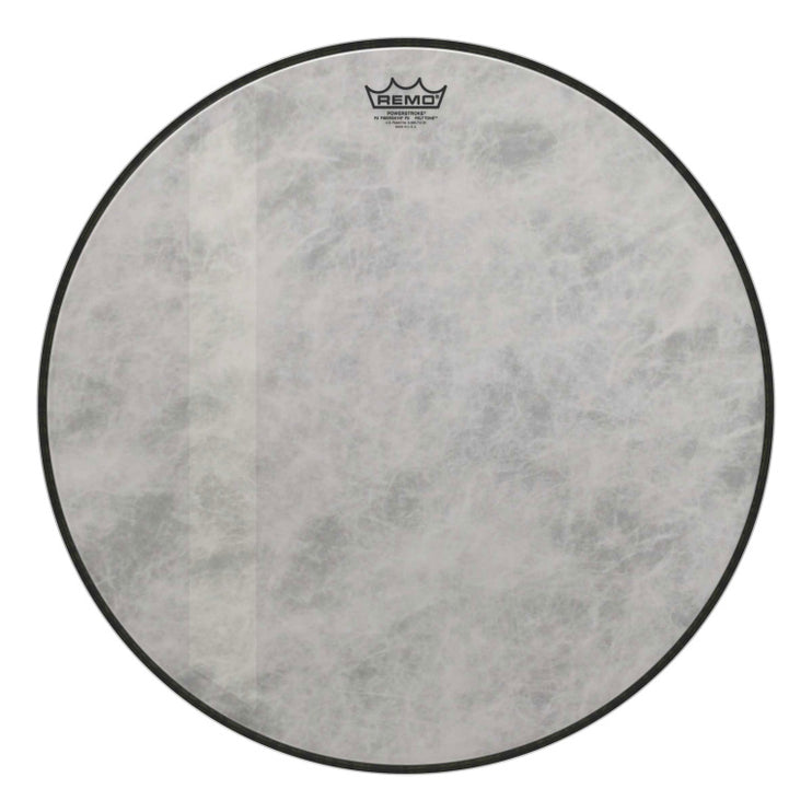 Remo - P3-1522-FD-FLT - 22" Powerstroke 3 Fiberskyn Diplomat Felt Tone bass drumhead