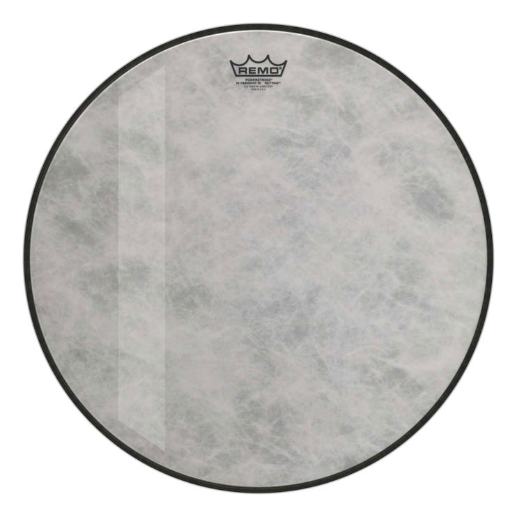 Remo - P3-1520-FD-FLT - 20" Powerstroke 3 Fiberskyn Diplomat Felt Tone bass drumhead