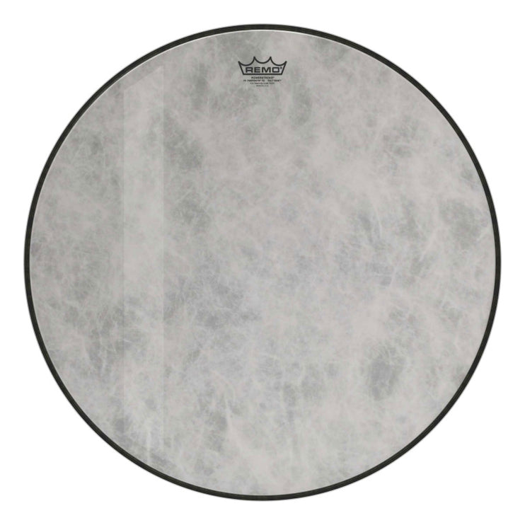 Remo - P3-1524-FD-FLT - 24" Powerstroke 3 Fiberskyn Diplomat Felt Tone bass drumhead