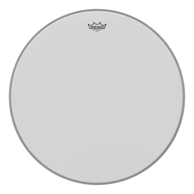 Remo - AX-1124-00 - 24" Ambassador X coated bass drum head