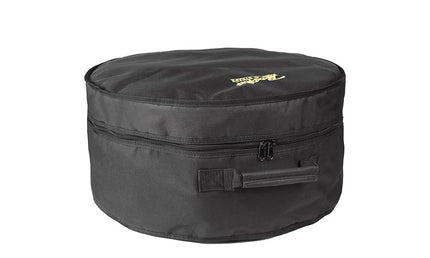 snare drum gig bag, black cordura, 10 mm.padded, 14"x 8"