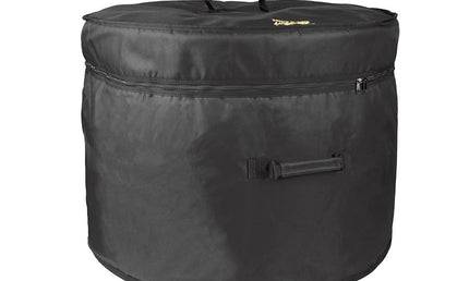 bass drum gig bag, black cordura, 10 mm.padded, 20"