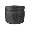 bass drum gig bag, black cordura, 10 mm.padded, 20"