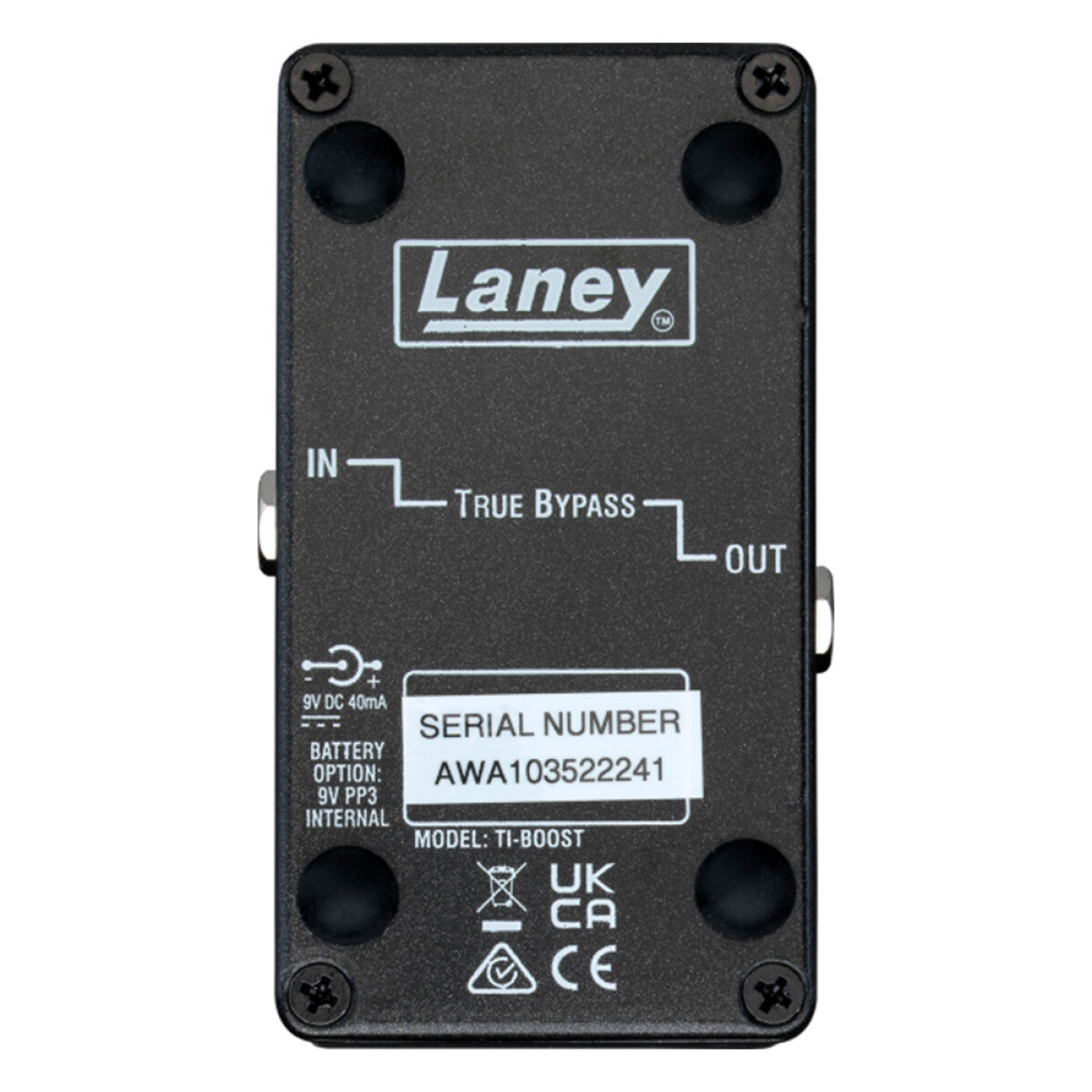 Laney TI-BOOST Tonny Iommi's signature gain pedal