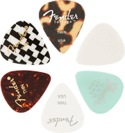 Fender 1980100100 Material Medley 351 Shape Plectrums Thin 6-Pack
