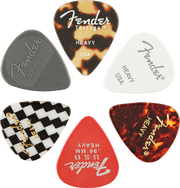 Fender 1980100500 Material Medley 351 Shape Plectrums Heavy 6-Pack