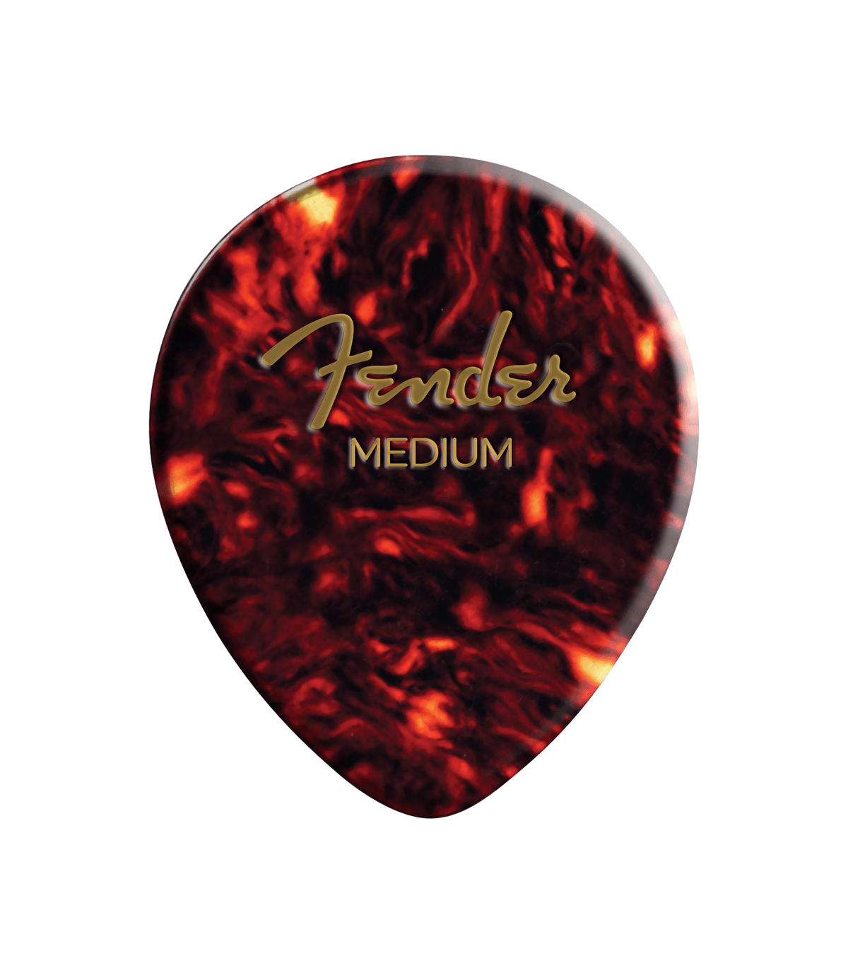 Fender 1980347900 Classic Celluloid 347 Shape Plectrums Heavy Tortoise 12-Pack